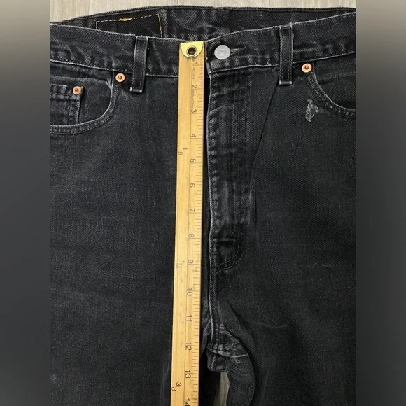 Levi’s Strauss 505 Charcoal Pants 38x30 - Picture 7 of 8